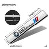Car Sticker 2025 Hot 3D Metal BMW Badges Car Emblem Body Trunk Decoration Sticker for BMW Performance F25 F26 F15 F16 E90 E91 E9