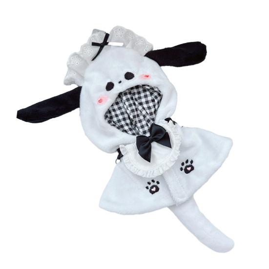 Doll Clothes Set Handmade Maid Shawl Cloak for 17cm La Bubu Dolls