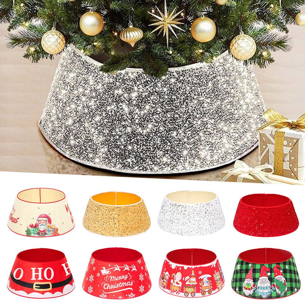 Decorative Tree Collar Waterproof Holiday Tree Stand Skirt For Holiday Festival Decor