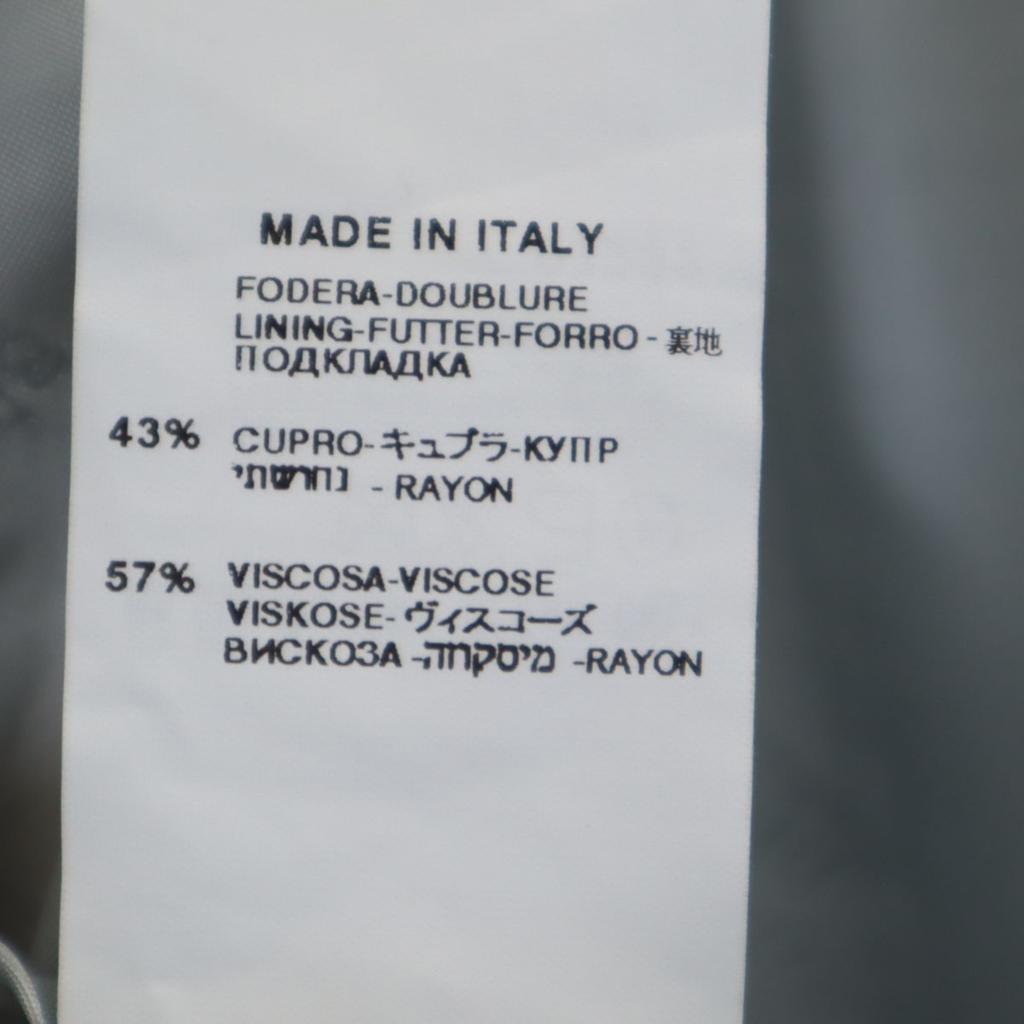 GIANFRANCO FERRE Made in Italy wool suit Setup 44 gray Double button Men's Used