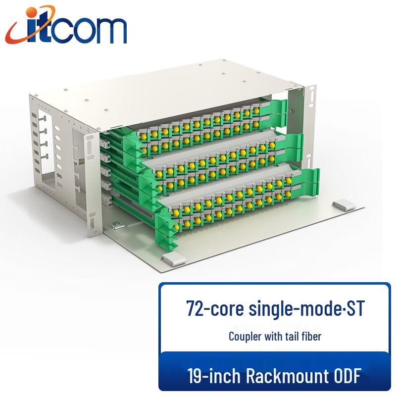 itcom Adicom 19-inch Rack-Mount ODF Fiber Optic Distribution Frame