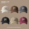 Embroidered Letter Baseball Cap With Sun Protection For Casual Men Women