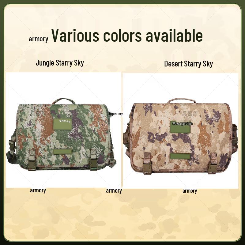 Tactical Camouflage Large Capacity Messenger Bag