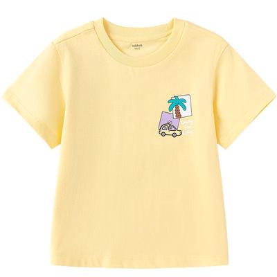 Balabala Unisex Kids' Cartoon Short-Sleeve T-Shirt