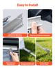 VEVOR RV Awning Sun Shade Screen, 2 x 3.3 m Polyester Mesh Sun Shading Screen (Fits 3.5 m Awnings)