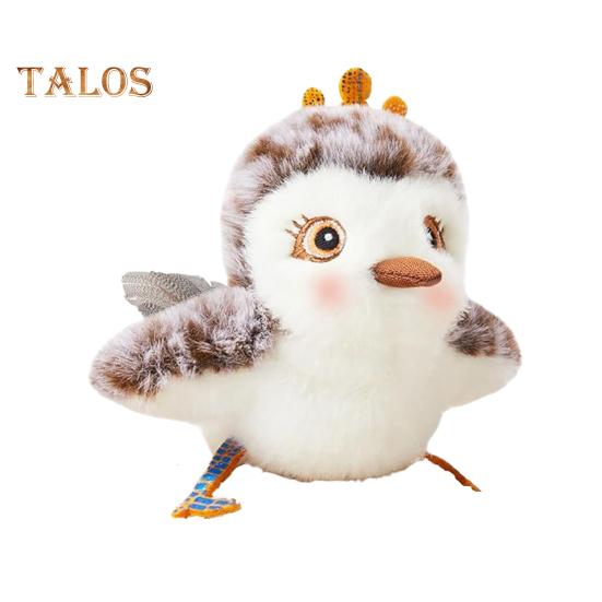 

Игрушка для кошек «Птица с хлопающими крыльями», активируемая прикосновением, интерактивная щебечущая птица с реалистичной имитацией звука, плюшевая игрушка для преследования птиц для домашних кошек B