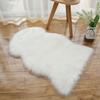 Girly Irregular-Shaped Faux Wool Plush Carpet for Bedroom, Living Room, or Bay Window