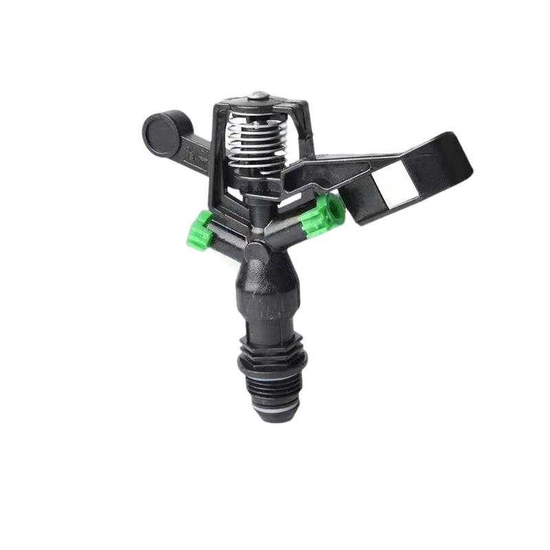 Adjustable Rocker Lawn Sprinkler 360 Degree Rotation Even Spray For Irrigation Agricultural Site Cooling Dust Removal