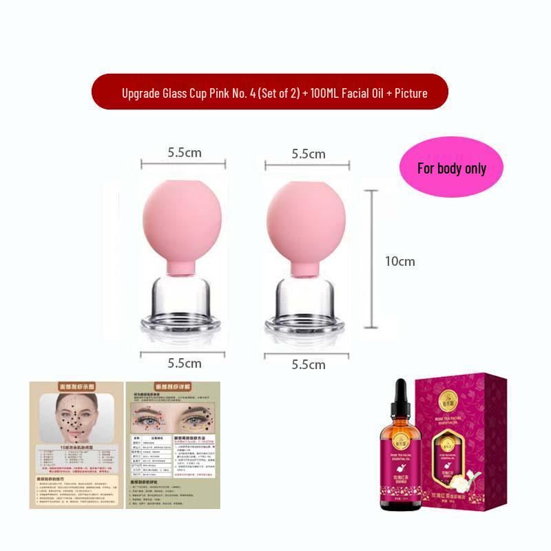Facial Gua Sha Cupping Massage Device - Convenient PVC Sphere Vacuum Beauty Cup