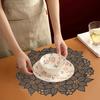 Dutá tepelně odolná prostírání PVC ochranná podložka na stůl proti opaření Odolná proti opotřebení podložka pod čajovou konvici pro domácí stolování větrání svatební dekorace