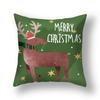 Home Christmas Cushion Cover Pillowcase Christmas Pillowcase Sofa Decorations Happy New Year Pillowcase funda de almohada