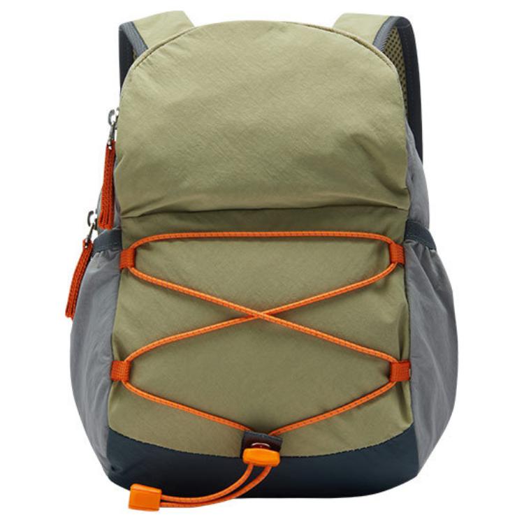 New Anta Washable Fabric Patchwork With PU Backpack Regular Unisex Mung Bean 192518158D-6