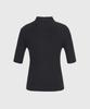 DUVETICA Ayace Half (Black) (Women'S Knit Pullover)