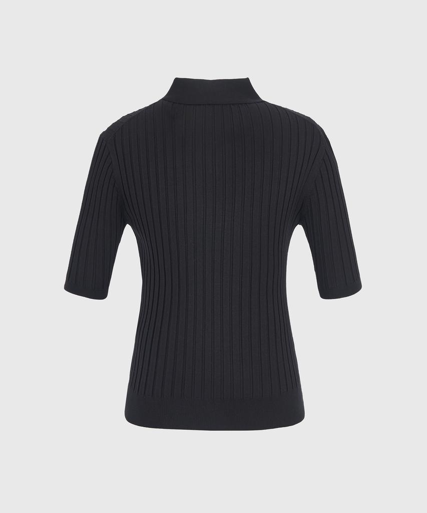 DUVETICA Ayace Half (Black) (Women'S Knit Pullover)