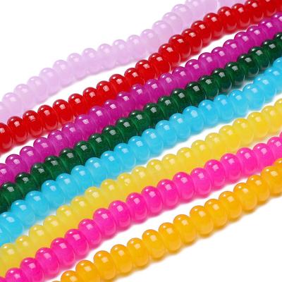 25Pcs Crystal Glass Beads Loose Spacer Beads for Jewelry Making DIY Bracelet Necklace