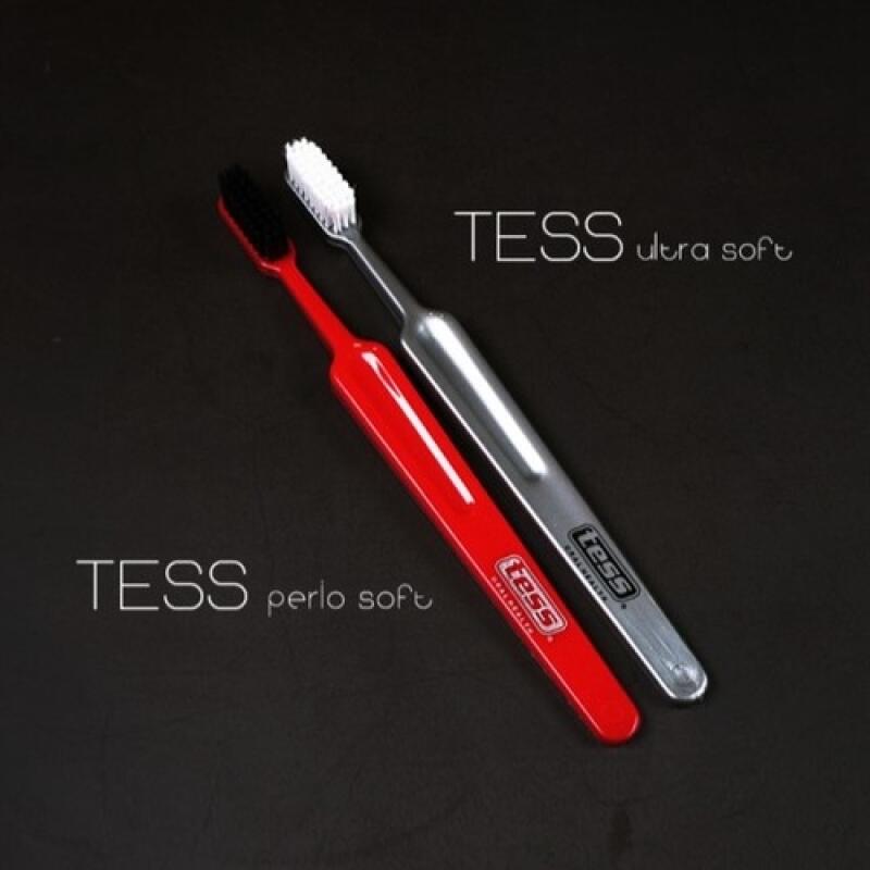 1+1 TESS Ultra-Fine Microfiber Toothbrush Periosoft + Ultrasoft (random color)