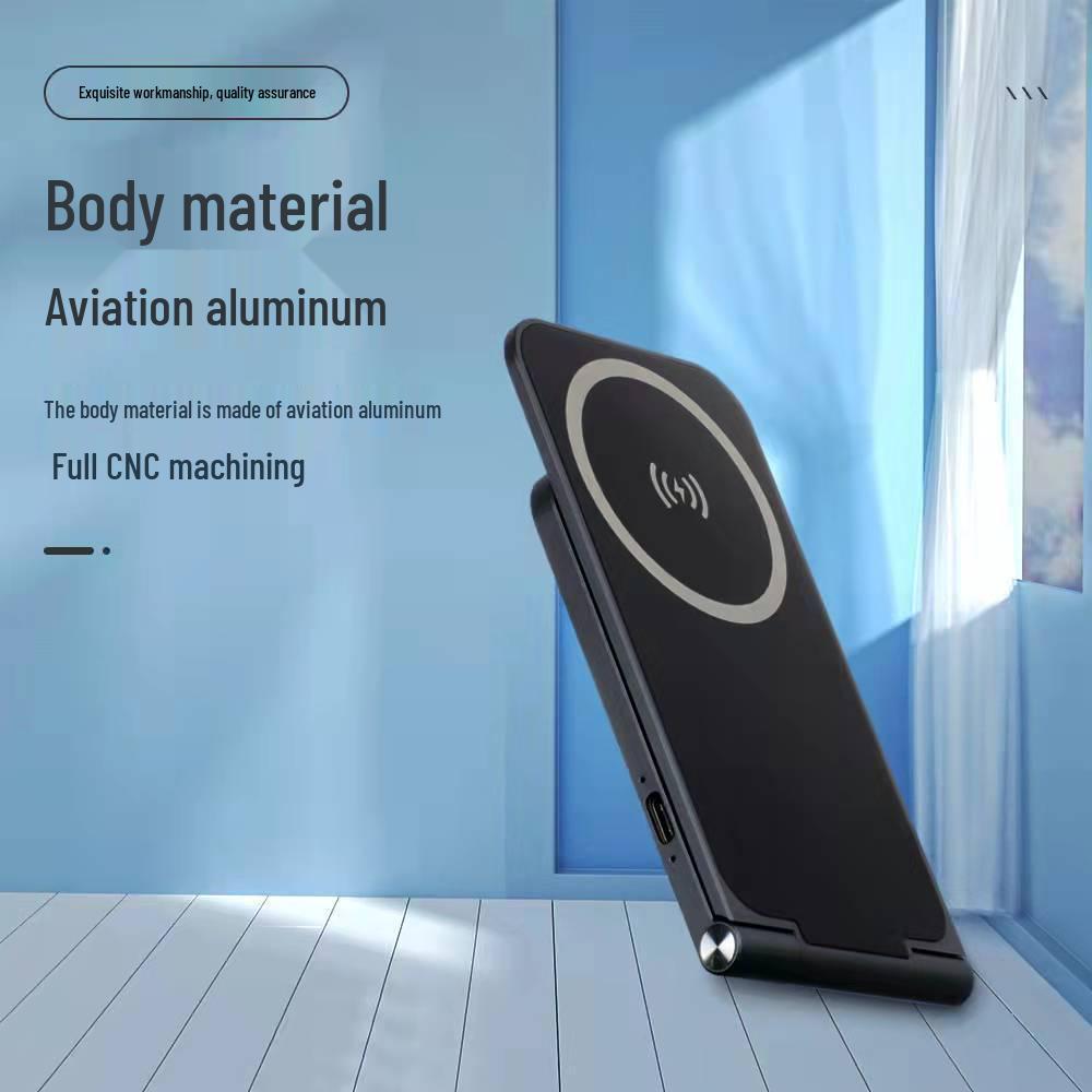 Dual 15W Magnetic Wireless Charger for Apple & Huawei