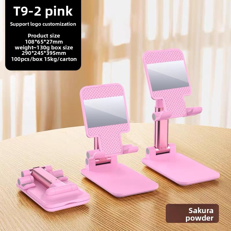 "Suport Pliabil Rotativ 360 din Aluminiu pentru Telefon/Tabletă, Suport Portabil de Birou Multi-Unghi"