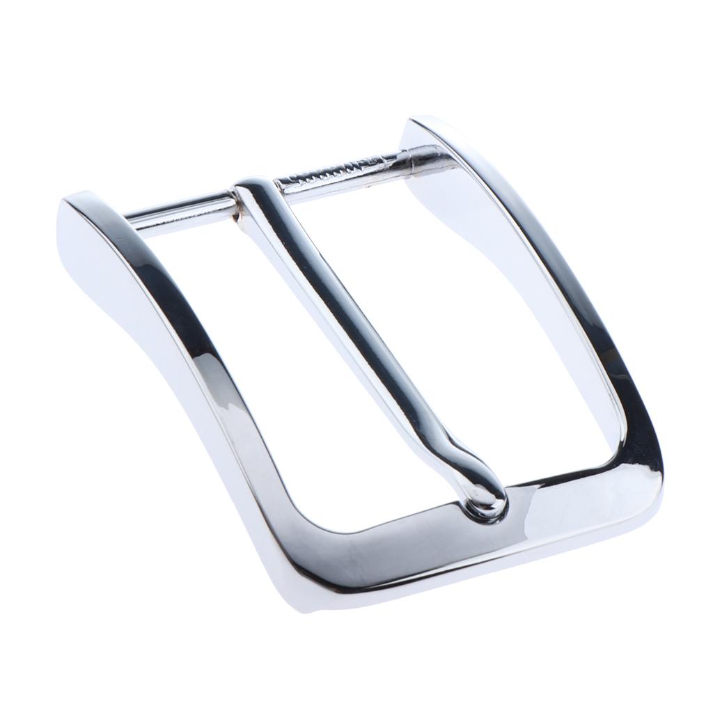2 Alloy Belt Buckle Single Prong Rectangular Pin