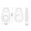 Mini Smart Bluetooth GPS Tracker - Anti-Loss Alarm Tag for Pets, Keys & Wallet
