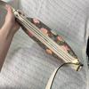 [Pre-Owned] Ophidia Valentine's Day Collection Heart Apple Pattern Logo Leather Dumpling Bag Half Moon Crossbody Shoulder Bag - Very Good #1SAFR72