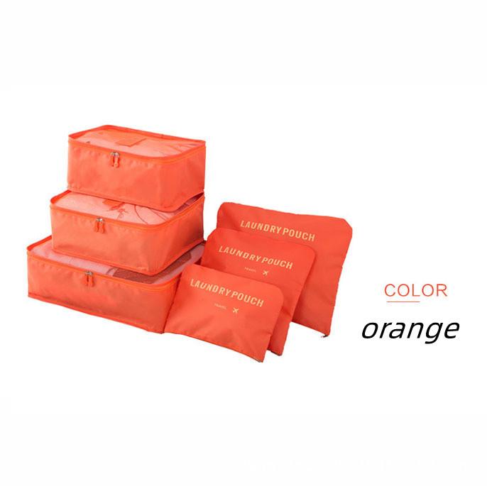 

6 шт./Набор Дорожные сумки для хранения Чемодан Упаковочный набор Чехлы для хранения Портативный органайзер для багажа Одежда Обувь Складной органайзер