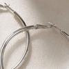 1 Pair Thick Chunky Hoop Earrings for Women, Large Round Circle Hooped Earrings, Hypoallergenic Lightweight Jewelry Gift