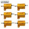 10W Aluminum Housing Wirewound Power Resistor Assorted Resistance Values Electronic Component