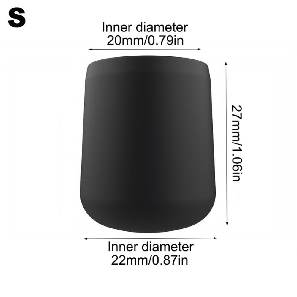 Multiple Colors Fishing Rod End Cap Silicone Rod Bottom Protector New Back Block