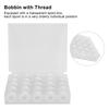 25pcs Soft Feel Bobbin Thread Kit Polyester Embroidery Bobbins Sewing Bobbins  For Sewing Machines