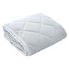 Nishikawa Pocott mattress King 180 x 205 gray cotton diamond cotton Mayer puff suitable for and Available in solid pad, size, cm, beige, 100% pile,