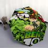 1pc Ben10 Umbrella, Sun Protection, And UV Shielding. It Has Eight Sturdy Ribs for Outdoor Use And Perfect Gift