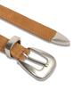 DOFFSEPT Suede Western Belt In Camel