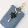 OSL Key Pouch TP Gold Genuine Leather Storage Small Item Case Smart Key Compatible with Carabiner Hook Slip-on A-OSL-2901 Card/Key