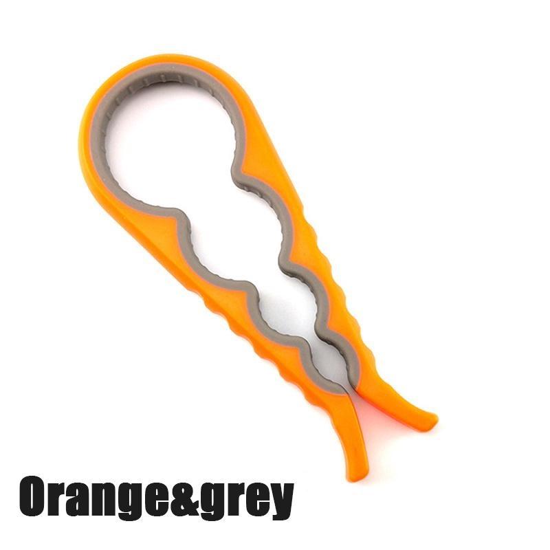 1pcs 4 In 1 Multifunctional Bottle Opener, Household Can Opener, Labor-saving Cap Opener, Cap Screwer, Kitchen Cap Remover