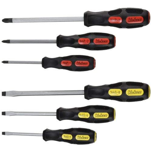 

Yamashita Industrial Research Institute Koken Penetration Screwdriver Set (6-Piece Set) 166PS/6
