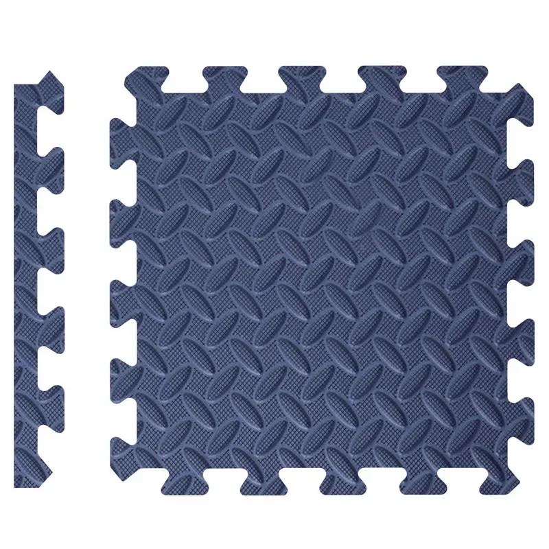 1/4/8Pcs 2.5cm Thick EVA Interlocking Foam Floor Mats Non-Slip Waterproof Puzzle Tiles for Gym Workout Home Kids Room Protection