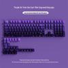 Arctic Side-Printed Translucent PBT Keycaps, Magnetic Switch, Original Height, 130-Piece Set