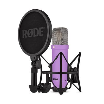 RODE Microphones NT1 Signature Series Studio Kondensator Mikrofon Lilla NT1SIGNATUREPURPLE