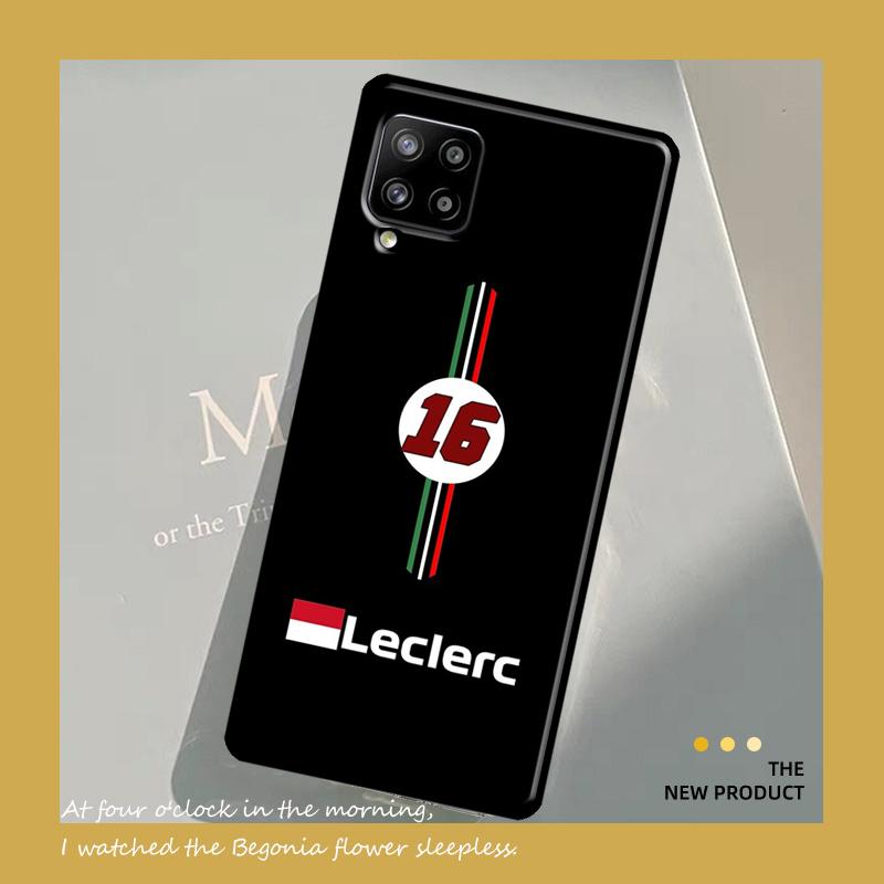 Capa Charles Leclerc 16 F1 para Samsung Galaxy A54 A34 A13 A23 A33 A53 A73 A12 A22 A32 A52 A51 A71 A14