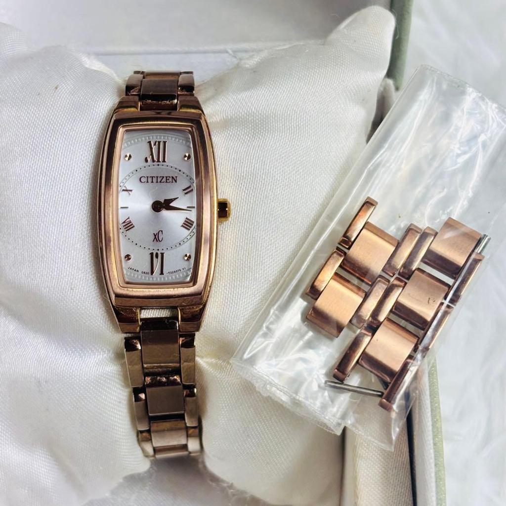 Used CITIZEN xC Eco-Drive Solar Pink Gold, Working, With Box