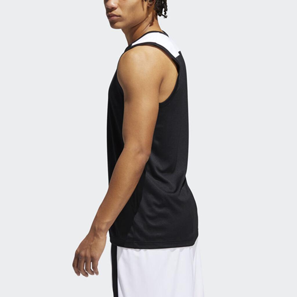 Adidas C365 Jersey Basketball Training Quick-Dry Breathable Tank Top Men Tops Black DY6631