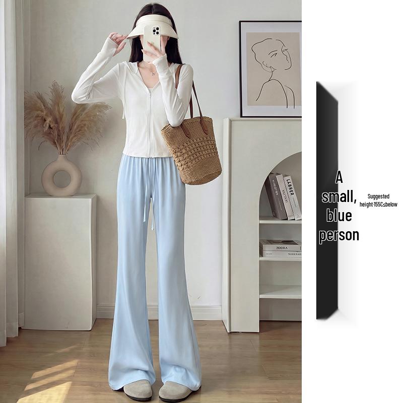 Petite Women's 2025 Slimming High-Waisted Micro-Flared Long Pants