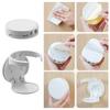 Durable Wall-Mounted Round Cup Holder Foldable Self-Adhesive Drink Holder Multipurpose Space-Saving Wall Bottle Rack