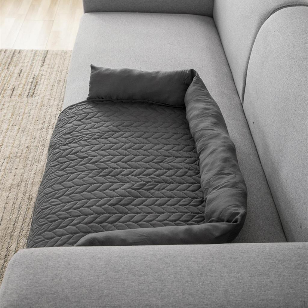 Dog Sofa Blanket Pet Couch Protector 29.5x29.5inch Sleeping Mat Accessory Soft Padding Washable
