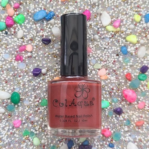 

Nailsen Nail Art Calacua Water-based Manicure Pearl Color P-18 Pearl Barn Red