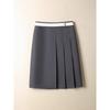 Autumn/Winter 2025 Women's High Waist Irregular Pleated A-line Skirt