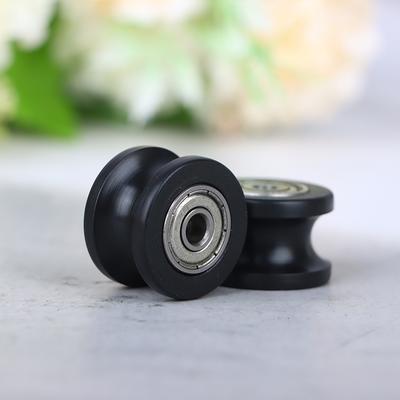 1Pcs U Groove Pulley Guide Pulley Rolling Bearing U Groove Roller Wheel 5*25*16.5Mm For Driving Mechanical Accessories