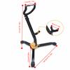Alto Tenor Saxophone Stand Metal Folding Saxophone Stand Adjustable Saxophone Floor Bracket Wind Instrument Accessories