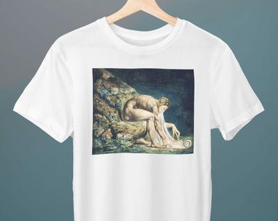 Newton, William Blake Painting, Unisex T-Shirt, Art T-Shirt, Newton T-Shirt, Gift for Her, Gift for Him, Art Lover Gift